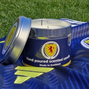 Official Scotland National Football Team Travel Candle - Made in Scotland